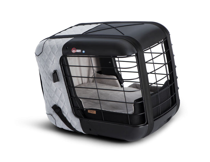 4PETS®* CAREE TRANSPORT BOX FOR CATS AND DOGS TO BE SECURELY FIXED ONTO MOST PASSENGER SEATS