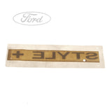 FUSION FIESTA MK7 STYLE NAME PLATE BADGE EMBLEM