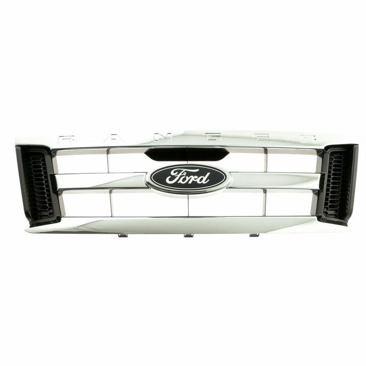 RANGER FRONT RADIATOR GRILLE CHROME SILVER