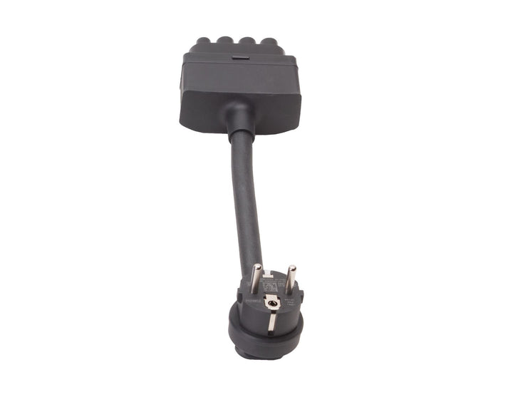 HOUSEHOLD CONNECTOR FOR CHARGING VEHICLES IN EUROPE EXCEPT UNITED KINGDOM,IRELAND,ITALY,SWITZERLAND,DENMARK,FRANCE,FINLAND AND NORWAY
