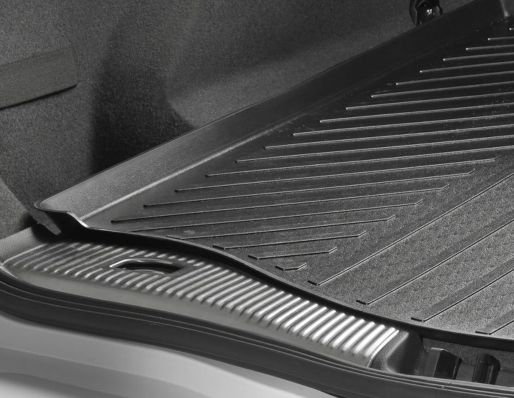 MONDEO ESTATE RUBBER BOOT LINER TRAY STYLE, BLACK WITH MONDEO LOGO 2014 - 2019