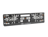 FOCUS FORD PERFORMANCE LICENCE PLATE HOLDER WITH FITTING  01/2011  07/2015