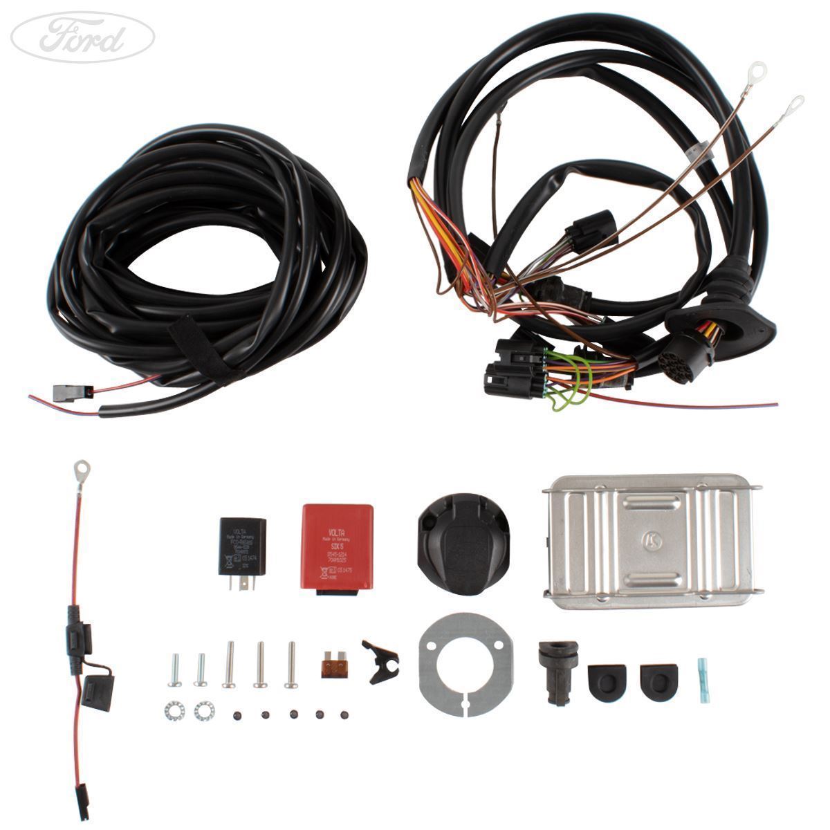 Ford TRANSIT TOW BAR ELECTRICAL KIT OVAL CONNECTOR 13 PIN PLUG - 1765672