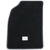 KA MK2 FRONT CONTOURED FLOOR MAT SET VELOUR WITH LOGO 2012-