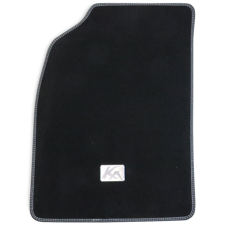 KA MK2 FRONT CONTOURED FLOOR MAT SET VELOUR WITH LOGO 2012-