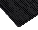 TRANSIT/TOURNEO CUSTOM RUBBER FLOOR MATS REAR,BLACK