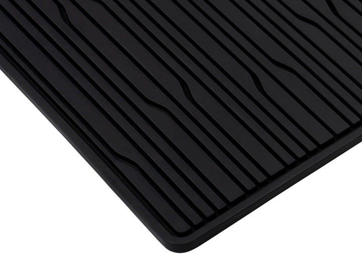 TRANSIT/TOURNEO CUSTOM RUBBER FLOOR MATS REAR,BLACK