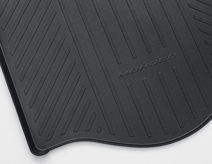 MONDEO ESTATE RUBBER BOOT LINER TRAY STYLE, BLACK WITH MONDEO LOGO 2014 - 2019