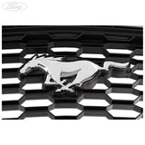 MUSTANG RADIATOR GRILLE CARBON BLACK INC EMBLEM 03/2015-