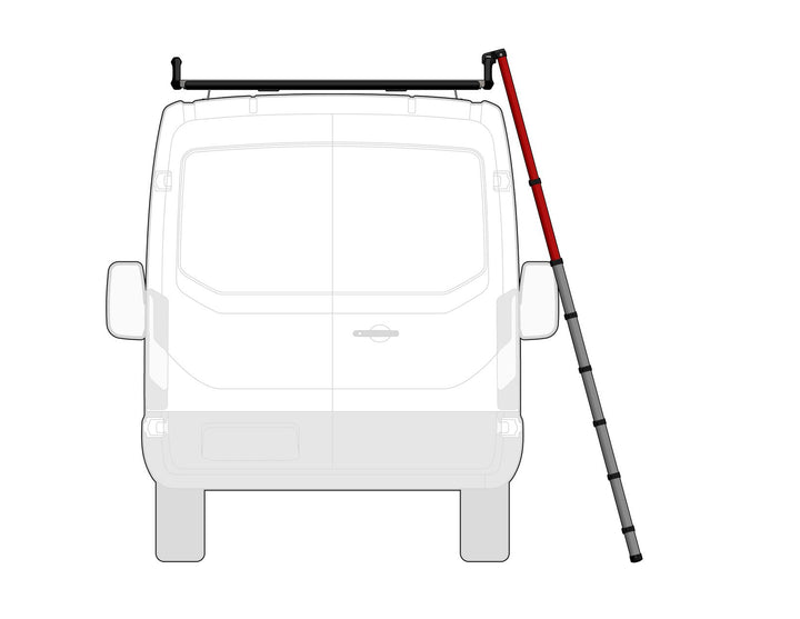 Q-TOP® (Q-TECH)* GET-UP TELESCOPIC LADDER WITH 6 STEPS