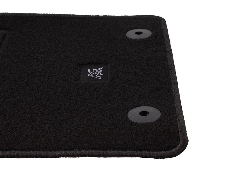 KA 09/2008-05/2016 CARPET FLOOR MATS FRONT AND REAR,BLACK