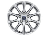 SET OF 4 ALLOY WHEELS WITH FITTING  10/2017