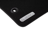 FOCUS 07/2004-12/2010 VELOUR FLOOR MATS FRONT,BLACK