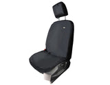 TRANSIT CONNECT HDD* SEAT COVER SINGLE PASSENGER SEAT, BLACK