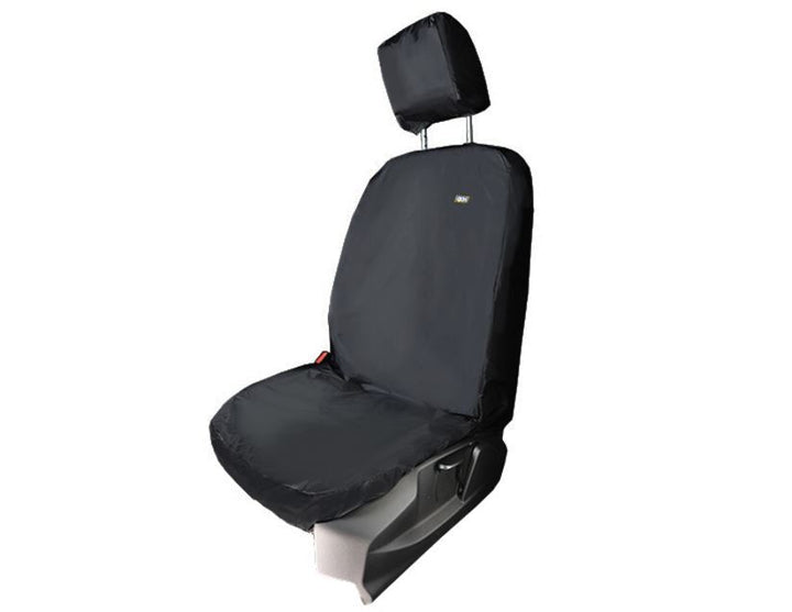 TRANSIT CONNECT HDD* SEAT COVER SINGLE PASSENGER SEAT, BLACK