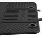 C-MAX 11/2010-03/2015 RUBBER FLOOR MATS FRONT,BLACK