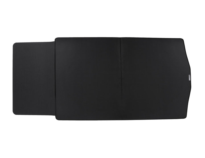 MUSTANG MACH-E LOAD COMPARTMENT MAT REVERSIBLE, BLACK WITH MACH-E LOGO, 2020 - ONWARDS
