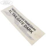 NAME PLATE DECAL