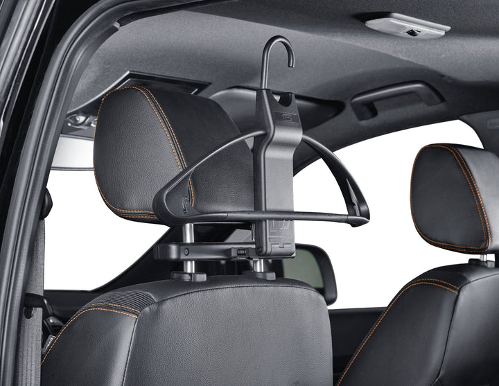 COAT HANGER WITH DOCKING UNIT,MATT BLACK