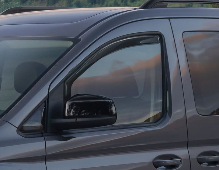 TOURNEO CONNECT CLIMAIR®* WIND DEFLECTORS FOR FRONT DOOR WINDOWS, BLACK
