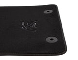 KA 09/2008-05/2016 VELOUR FLOOR MATS FRONT,BLACK