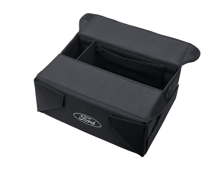 FOLDABLE ORGANIZER BOX BLACK FABRIC