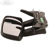 TRANSIT O/S DOOR MIRROR HOUSING & GLASS LARGE HEAD 15-