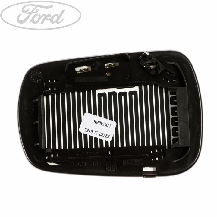 FIESTA FUSION O/S RIGHT WING MIRROR GLASS