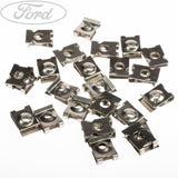 RADIATOR GRILLE AND FRONT BUMPER SPRING NUT PACK OF 25
