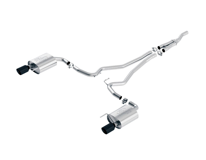 MUSTANG SPORTS EXHAUST SYSTEM WITH FITTING  03/2015  12/2017