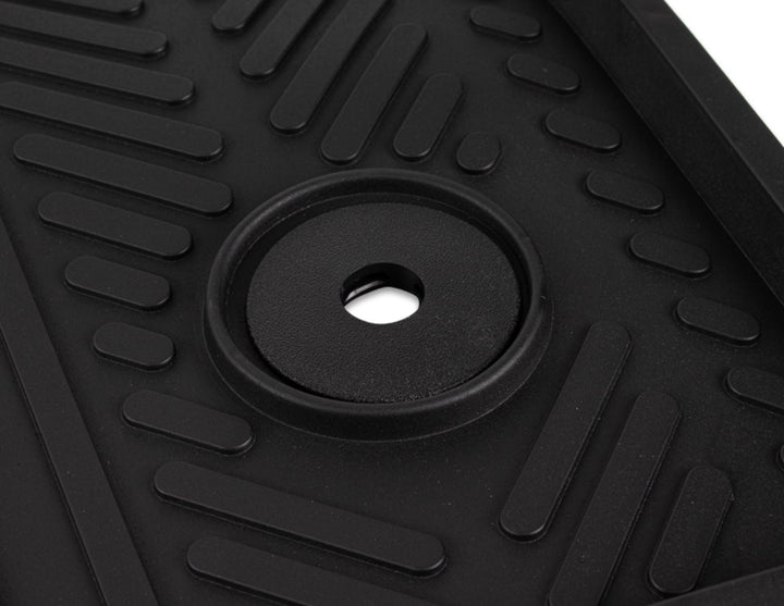 KUGA RUBBER FLOOR MATS FRONT AND REAR, BLACK WITH KUGA LOGO, 2012 - 2019