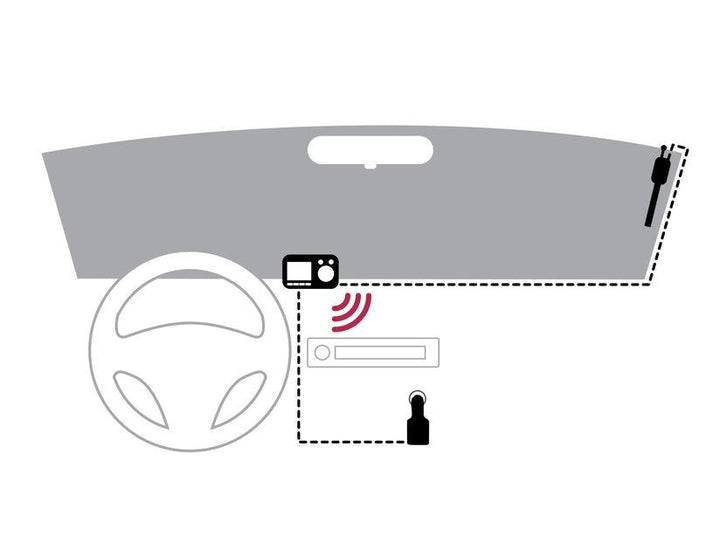 PIONEER* DAB+ DIGITAL RADIO ADAPTOR SDA-11DAB,WITH BLUETOOTH