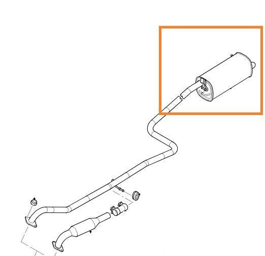 REAR MUFFLER