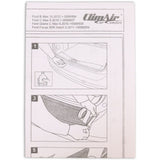C-MAX  CLIMAIR® ®* REAR BUMPER PROTECTOR CONTOURED, GREY 2010-2015