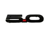 MUSTANG FROM 03/2015 5.0 BADGE RIGHT-HAND SIDE,BLACK