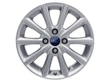 SET OF 4 ALLOY WHEELS WITH FITTING  05/2017