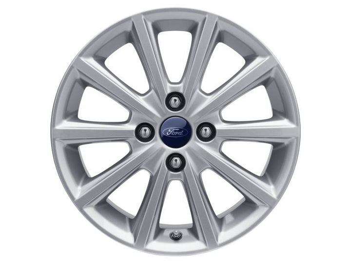 SET OF 4 ALLOY WHEELS WITH FITTING  05/2017