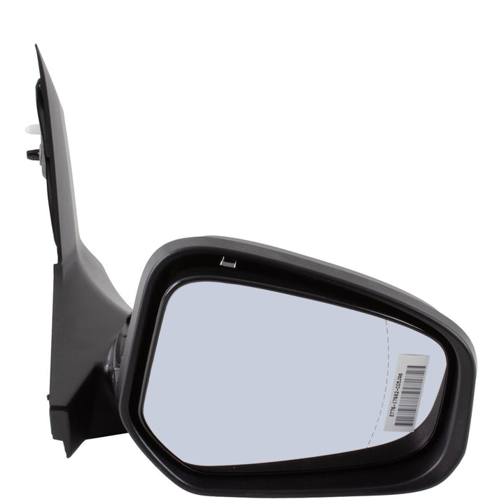 TRANSIT COURIER O/S DOOR REAR VIEW MIRROR HOUSING BLACK