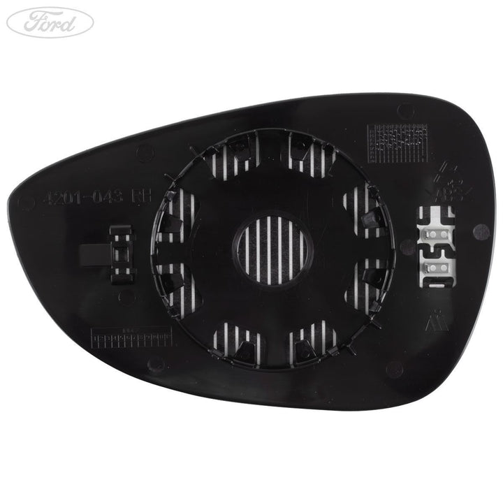 FIESTA O/S DOOR REAR VIEW MIRROR GLASS HEATED 2016-