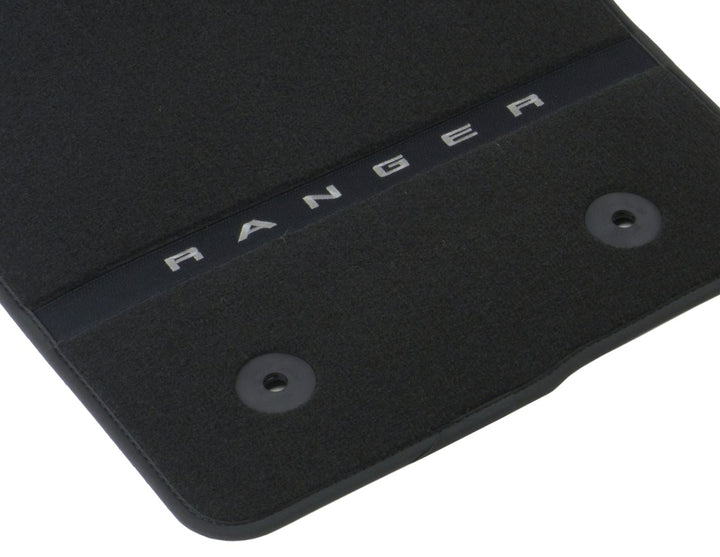 RANGER FROM 06/2022 CARPET FLOOR MATS FRONT AND REAR,BLACK