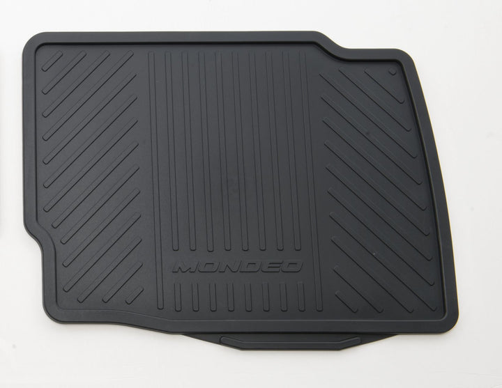 MONDEO SET OF FRONT AND REAR RUBBER FLOOR MATS, BLACK, 2014 - 2018