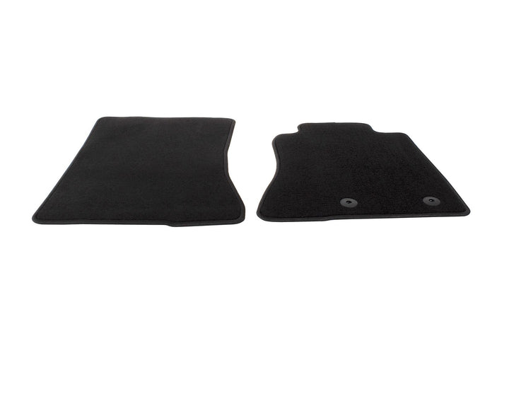 MUSTANG 03/2015-03/2023 VELOUR FLOOR MATS BLACK,FRONT