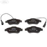 KA TDCI MOTORCRAFT FRONT BRAKE PAD AXLE SET 75 BHP