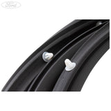 FIESTA FUSION FRONT O/S DOOR TRIM WEATHERSTRIP SEAL