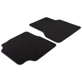 TOURNEO/TRANSIT CONNECT VELOUR FLOOR MATS REAR,BLACK