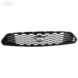 MUSTANG RADIATOR GRILLE CARBON BLACK INC EMBLEM 03/2015-