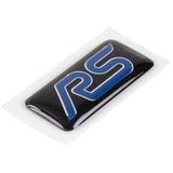 SET OF 4 FOCUS RS ALLOY WHEELS CENTRE CAP BADGE EMBLEM 2008-2011