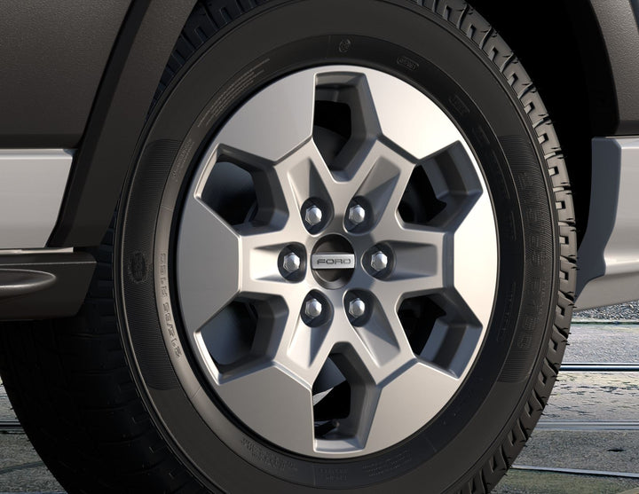 TRANSIT 16” ALLOY WHEEL 6-SPOKE DESIGN SPARKLE SILVER FINISH 2024-ONWARDS