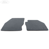 C-MAX FRONT CONTOURED FLOOR MATS SET VELOUR 2012-2014