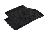 RUBBER FLOOR MATS REAR, BLACK